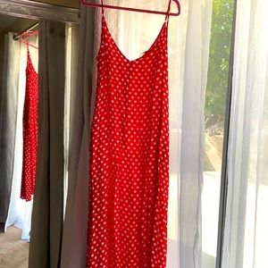Summer Red Dress